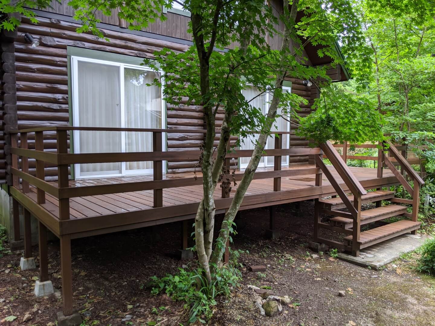 【お客様事例】ウッドデッキ