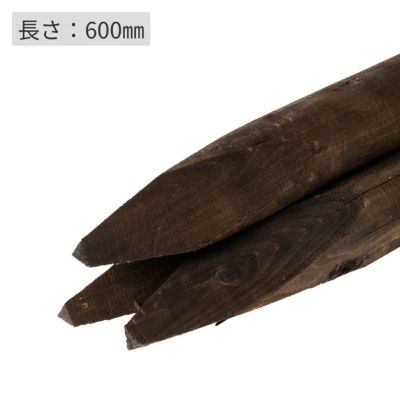 丸太杭（素材）｜ウッドデッキ材通販サイトmock re: