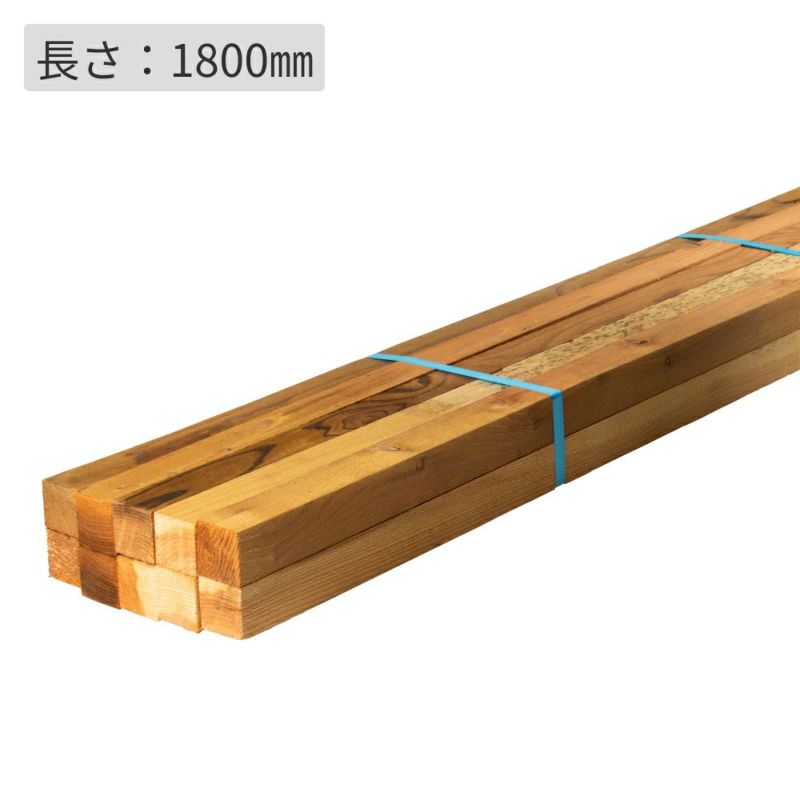 測量木杭45㎜角(素材)・1セット10本入り＜受注生産品＞／45×45×1800 | ウッドデッキ材通販サイトmock re: