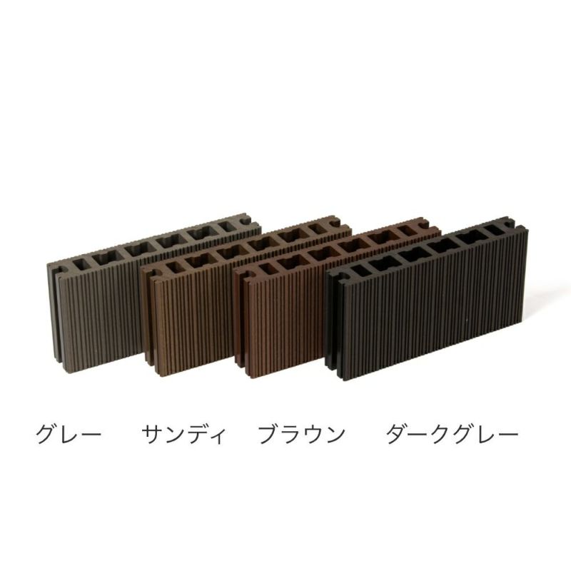 ハンディウッド_ランダムリブデッキ材25-145開 L=2000